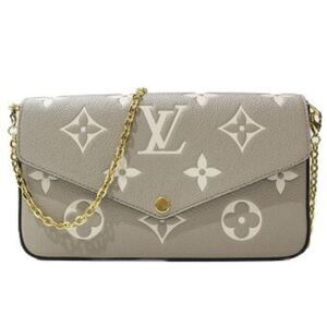 Louis Vuitton Pochette Felicie Monogram Empreinte Leather Handbag